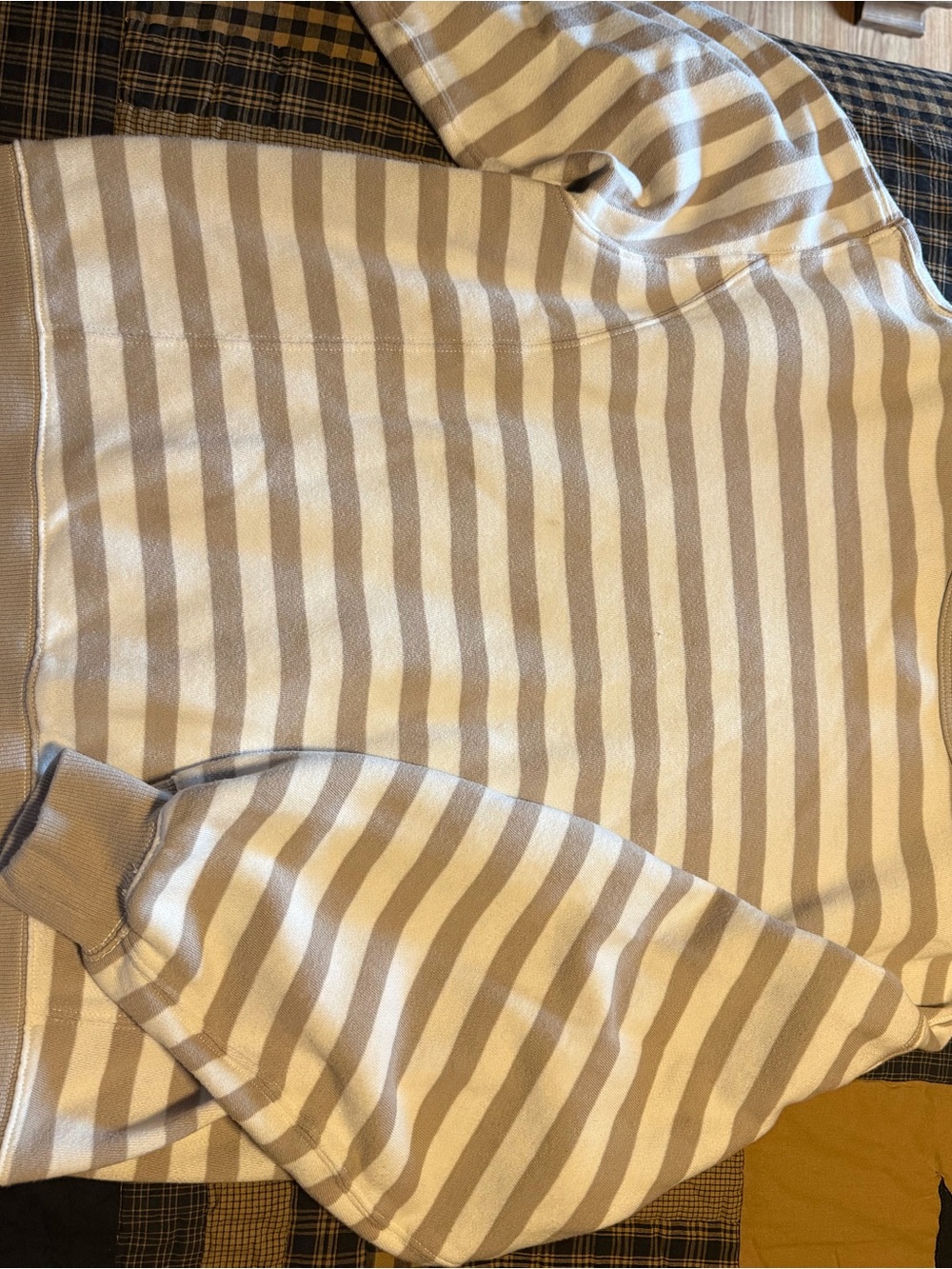 Women’s Aerie Oversized Striped Sweatshirt
